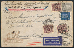 45 GERMANY: Cover Sent By ZEPPELIN To Argentina On 26/SE/1932, With Arrival Backstamp O - Autres & Non Classés