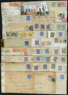 55 GERMANY: 35 Covers Or Cards Sent To Argentina Between 1939 And 1945, Almost All CENS - Autres & Non Classés