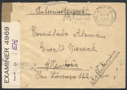 59 GERMANY: Cover With Free Frank Of POWs, Sent On 28/NO/1941 From Leipzig To The Sailo - Sonstige & Ohne Zuordnung