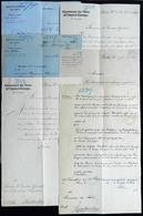 67 GERMANY: 6 Communications Of The German Mail Sent In 1896 To The Uruguayan Mail, Ver - 1801-1900