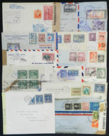 94 CENTRAL AMERICA: 16 Covers Or Cards Sent To Argentina Between 1939 And 1945, Almost - Autres & Non Classés