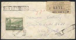 269 ARGENTINA: GJ.1054A Franking Alone A Cover Sent By Express Mail From Huerta Grande T - Autres & Non Classés