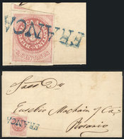323 ARGENTINA: GJ.10, 5c. Rose Without Accent, Beautiful Example With Ample Margins Fran - Unused Stamps