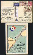 369 ARGENTINA: Special Postcard Commemorating The First Non-Stop Airmail To South Americ - Autres & Non Classés