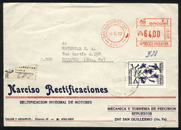 392 ARGENTINA: Registered Cover Sent From San Guillermo (Santa Fe) To Rosario On 6/JUN/1 - Autres & Non Classés