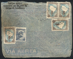 399 ARGENTINA: AIRPLANE ACCIDENT: Cover Franked By GJ.752+761 X4 (+ Other Missing Values - Autres & Non Classés