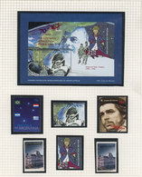 422 ARGENTINA: Collection In Album, 1987 To 1997, MNH Stamps And Souvenir Sheets Of Exce - Collections, Lots & Séries