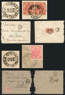 452 AUSTRIA: 2 Covers Sent From TREBINJE To Argentina In 1893 And 1901 Franked With 10h. - Autres & Non Classés