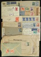 456 AUSTRIA: 13 Covers Or Cards Sent To Argentina Between 1946 And 1951, Almost All CENS - Autres & Non Classés