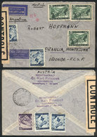 458 AUSTRIA: Airmail Cover Sent From Innsbruck To Argentina On 21/JUN/1946 With Very Nic - Autres & Non Classés