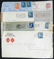 477 BELGIUM: 6 Covers + 1 Card Sent To Argentina Between 1940 And 1945, ALL CENSORED, Th - Autres & Non Classés