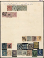 516 CEYLON: Collection On Pages (circa 1883 To 1960), Used And Mint Stamps, Most Of Fine - Sri Lanka (Ceylan) (1948-...)