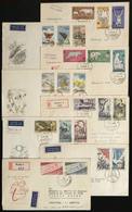 522 CZECHOSLOVAKIA: 14 FDC Covers Of 1960/1962, VF Quality, Very Thematic! - Autres & Non Classés