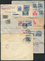 524 CZECHOSLOVAKIA - BOHEMIA AND MORAVIA: 6 Covers Or Cards Sent To Argentina Between 19 - Covers & Documents