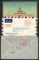 595 CHINA: 2 Covers Sent From Peking To Argentina In 1957 And 1967, Without Postage And - Autres & Non Classés