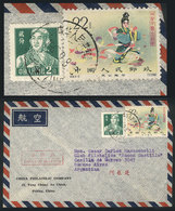 598 CHINA: Airmail Cover Sent From Peking To Argentina On 8/SE/1962, Franked By Sc.625 + - Autres & Non Classés