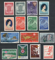 615 CHINA - TAIWAN: Lot Of Complete Sets Issued Circa 1965, Most MNH And Of Very Fine Qu - Autres & Non Classés