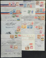 624 COLOMBIA: 14 Covers Sent To Argentina Between 1940 And 1944, ONE Censored, Fine Gene - Kolumbien