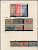 700 EGYPT: Collection On Pages (circa 1867 To 1970), With Mint (many Are MNH) Or Used St - Autres & Non Classés