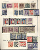 719 SPAIN: Collection In Album (circa 1870 To 1990), Used Or Mint Stamps, Most Of Fine Q - Sonstige & Ohne Zuordnung