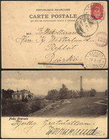 735 FINLAND: "Postcard (view Of "Fran Oravais") Sent From ORAVAIS To Bjorko On 24/JA/1 - Other & Unclassified