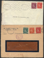 738 FINLAND: 2 Covers Sent To Argentina In 1940 And 1941 With CENSOR MARKS, VF Quality! - Other & Unclassified