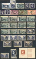 757 FRANCE: Lot Of Interesting Stamps, Most Used, General Quality Is Fine To Very Fine, - Collections