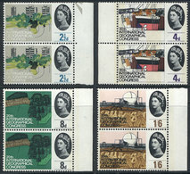 770 GREAT BRITAIN: Sc.410p/413p, 1964 Geographical Congress, Complete Set Of 4 Values Wi - Autres & Non Classés