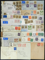 780 GREAT BRITAIN: 27 Covers Sent To Argentina Between 1939 And 1945, Almost All CENSORE - Dienstmarken
