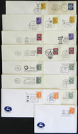 856 ISRAEL: Box With Approximately 600 Covers With Special Postmarks Of 1951/1967, VERY - Autres & Non Classés