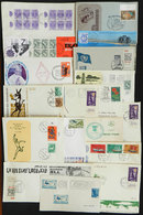 857 ISRAEL: Box With Approximately 500 Covers And Cards With Special Cancels, First Day - Sonstige & Ohne Zuordnung