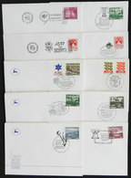 860 ISRAEL: Box With Approximately 490 Covers With Special Postmarks Of 1970/80s, VERY T - Autres & Non Classés