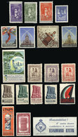 894 ITALY: 20 Old Cinderellas, Some Very Rare, Varied Topics, Most Of Fine To VF Quality - Ohne Zuordnung