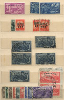 905 ITALY - TRIESTE: Stock Of Used Or Mint Stamps And Sets (they Can Be Lightly Hinged O - Ohne Zuordnung