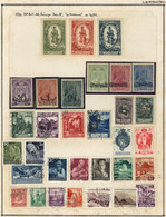 925 LIECHTENSTEIN: Collection On Pages (circa 1912 To 1975), With Mint (mostly Lightly H - Collections