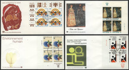 1081 UNITED NATIONS: 44 Very Thematic First Day Covers, Of The 3 Offices, Excellent Quali - UNO
