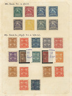 1094 NICARAGUA: Collection In Album (circa 1870 To 1990), Used Or Mint Stamps, Most Of Fi - Nicaragua