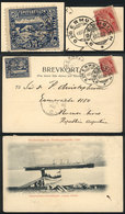 1098 NORWAY: Beautiful Postcard With View Of Ship Auguste Victoria Sent From DIGERMULEN T - Sonstige & Ohne Zuordnung