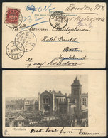 1099 NORWAY: Postcard Sent From HOLMENKOLLEN To Berlin On 6/SE/1902 And Forwarded To Lond - Other & Unclassified