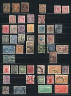 1102 NEW ZEALAND: Old Collection In Stock Pages, Including Many Scarce And Interesting St - Other & Unclassified