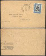1107 PAPUA: Cover Franked With 3p. (Sc.98), Sent From Port Moresby To Argentina On 25/SE/ - Papouasie-Nouvelle-Guinée