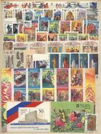 1171 RUSSIA: Stockbook With MANY HUNDREDS Of Very Thematic Commemorative Stamps And Sets, - Autres & Non Classés