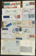 1194 SWITZERLAND: 13 Covers Sent To Argentina Between 1940 And 1944, ALL CENSORED, Fine G - Autres & Non Classés