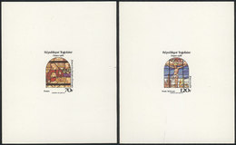 1210 TOGO: Yvert 1228 + A.649, 1988 Easter (religion), 2 Values Of The Set Of 4, DELUXE P - Togo (1960-...)
