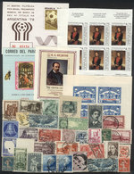 1234 WORLDWIDE: Interesting Lot Of Varied Stamps, Including Varieties For Example Imperfo - Sonstige & Ohne Zuordnung