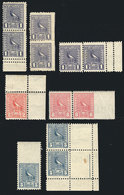 1253 URUGUAY: Sc.318 + Other Values, 1926/7 Tero Southern Lapwing, Lot Of Stamps WITH PER - Uruguay