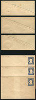 1261 URUGUAY: 3 Old DIFFERENT Stationery Envelopes: HG.13 In 3 Different Types: Large Le - Uruguay