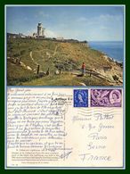 CPSM Ile De Wight St Catherine' S Lighthouse Voy.1958 Sandown Phare Leuchtturm Faro - Other & Unclassified
