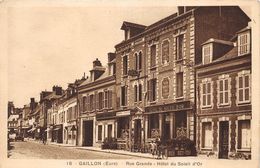 27-GAILLON- RUE GRANDE- HÔTEL DU SOLEIL D'OR - Louviers