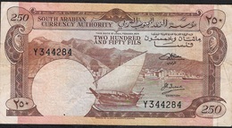 YEMEN D.R. P1b 250 FILS 1965 AVF 2 P.h. - Yemen